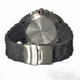 Morphic M25 Series Watch,Grey Silicone Band,Red Hand,Silver Bezel,Grey Analog Dial,Fold Over Push Button Deployment MPH2503