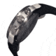Morphic M26 Series Watch,Black Silicone Band,Red Hand,Silver Bezel,Black Analog Dial,Strap Buckle MPH2602