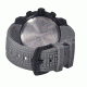 Morphic M26 Series Watch,Grey Silicone Band,Red Hand,Black Bezel,Grey Analog Dial,Strap Buckle MPH2606