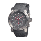 Morphic M26 Series Watch,Grey Silicone Band,Red Hand,Silver Bezel,Grey Analog Dial,Strap Buckle MPH2603