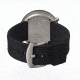 Morphic M29 Series Watch,Black Silicone Band,Red Hand,Silver Bezel,Black Analog Dial,Strap Buckle MPH2902