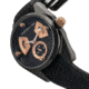 Morphic M34 Series Watch w/ Day/Date - Mens, Black/Rose Gold, One Size, MPH3407
