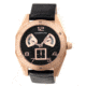 Morphic M42 Series Men's Watches, Rose Gold Case, Black Dial MPH4204