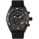 Morphic M53 Series Chronograph Fiber-Weaved Leather-Band Watch w/Date, Black, One Size, MPH5305