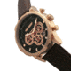 Morphic M60 Series Mens Watch, Black / Brown MPH6004