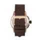 Morphic M61 Series Mens Watch, Black / Dark Brown MPH6105