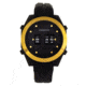 Morphic M76 Series Drum-Roll Strap Watch, Black/Gold, One Size, MPH7604