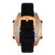 Morphic M76 Series Drum-Roll Strap Watch, Rose Gold/Black, One Size, MPH7603