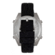 Morphic M76 Series Drum-Roll Strap Watch, Silver/Black, One Size, MPH7601