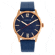 Morphic M77 Series Leather-Band Watch, Blue, One Size, MPH7705