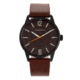 Morphic M77 Series Leather-Band Watch, Brown, One Size, MPH7706