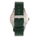 Morphic M77 Series Leather-Band Watch, Green, One Size, MPH7704