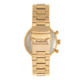 Morphic M78 Series Chronograph Bracelet Watch, Gold/Black, One Size, MPH7805