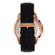 Morphic M82 Series Chronograph Leather-Band Watch w/Date, Rose Gold/Black, One Size, MPH8204