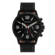 Morphic M86 Series Chronograph Leather-Band Watch, Black, One Size, MPH8605