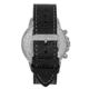 Morphic M86 Series Chronograph Leather-Band Watch, Silver/White, One Size, MPH8601