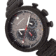 Morphic M87 Series Chronograph Bracelet Watch w/Date, Black/Grey, One Size, MPH8707