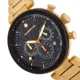Morphic M87 Series Chronograph Bracelet Watch w/Date, Gold/Black, One Size, MPH8705