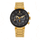 Morphic M87 Series Chronograph Bracelet Watch w/Date, Gold/Black, One Size, MPH8705