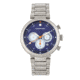 Morphic M87 Series Chronograph Bracelet Watch w/Date, Silver/Blue, One Size, MPH8703