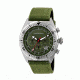 Morphic Mens M53 Series Leather-Band Watch, Olive MPH5302