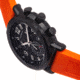 Morphic Morphic M93 Series Chronograph Strap Watch w/Date, Orange, One Size, MPH9305