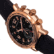 Morphic Morphic M93 Series Chronograph Strap Watch w/Date, Rose Gold/Black, One Size, MPH9303