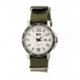 EB103 Edinburgh Mens Watch, olive Band, Olive Bezel, Black Markers, White Face