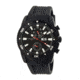 MOS TK106 Tokyo Mens Watch, 45mm, Black Strap, Black Dial MOSTK106