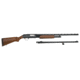 Mossberg 500 Combo 3in Field Pump Shotgun, 20 Gauge, 26in VR and 24in Rifled BBL, Hardwood Stock, Blued Black, 54282