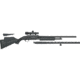 Mossberg 500 Combo 3in Field Pump Shotgun, 20 Gauge, 26in VR and 24in Rifled BBL, Synthetic Black Stock, W/ 2.5X20 Scope, Blued, 54047