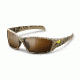 Mossy Oak Sunglass, Trapline, Tan-Camo/Polar-Brown/Sg Blades/Mossy Oak MEW2052