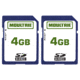 Moultrie Feeders 4G SC Memory Card, Pack of 2, MCA-13250
