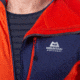 Mountain Equipment Eclipse Hooded Zip Tee - Mens, Magma/Medieval, Small, ME-005727-S-Ma-Me