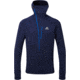 Mountain Equipment Eclipse Hooded Zip Tee - Mens, Medieval Blue, 2XL, ME-005727MBLXXL