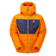 Mountain Equipment Kryos Jacket - Men's, Mango/Medieval, Extra Large, ME-004487-ME-01618-XL