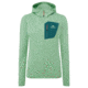 Mountain Equipment Lumiko Hooded Jacket - Womens, Lichen Green/D Teal, 16, Me01977LG/DTeal16