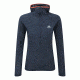 Mountain Equipment Solar Eclipse  Hooded Zip Tee - Womens, Blue Nights, 10 ME-002949 Blue Nights 10 NA