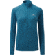 Mountain Equipment Solar Eclipse Zip Tee - Womens, Alto Blue, 12 UK/8 US, ME-004766-ME-01437-12