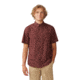 Mountain Hardwear Big Cottonwood Short Sleeve Shirt - Mens, Washed Raisin Dot Geo Print, Small, 1829001630-S