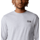 Mountain Hardwear Box Logo Long Sleeve Shirt - Mens, Hardwear Grey Heather, XL, 190423060030