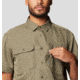 Mountain Hardwear Canyon Short Sleeve - Men's, Stone Green, M, 2110231-397-M