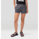 Mountain Hardwear Chillaction Short - Womens, Ashen Sediment Check Print, Large, 2067951043-L