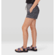 Mountain Hardwear Chillaction Short - Womens, Ashen Sediment Check Print, Large, 2067951043-L