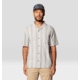 Mountain Hardwear Cottonwood Camp Lite Short Sleeve Shirt - Mens, Moon Blue Strata Stripe, MxR, 190423011100