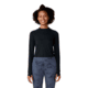 Mountain Hardwear Crater Lake Long Sleeve Crop - Womens, 010, L, 1986771-010-L