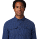 Mountain Hardwear Crystal Valley Long Sleeve Shirt - Mens, Better Blue, Small, 1879061452-S