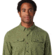 Mountain Hardwear Crystal Valley Long Sleeve Shirt - Mens, Field, Small, 1879061354-S