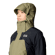 Mountain Hardwear Dry Times Hooded Jacket - Womens, Mission Olive, Black, S, 190423045839