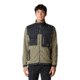 Mountain Hardwear First Tracks Fleece Full Zip Jacket - Mens, Stone Green/Black, Large, 2077631397-L